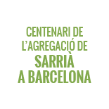 Centenari de lagregaci de Sarri a Barcelona